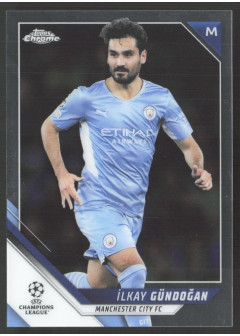 Ilkay Gundogan, Kartička, 2021-22 Topps Chrome UEFA Champions League, BASE