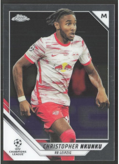 Christopher Nkunku, Kartička, 2021-22 Topps Chrome UEFA Champions League, BASE