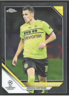 Thorgan Hazard, Kartička, 2021-22 Topps Chrome UEFA Champions League, BASE