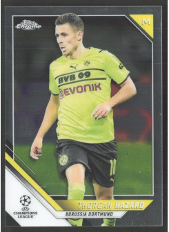 Thorgan Hazard, Kartička, 2021-22 Topps Chrome UEFA Champions League, BASE