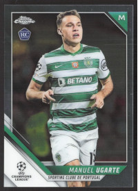 Manuel Ugarte, Kartička, 2021-22 Topps Chrome UEFA Champions League, BASE