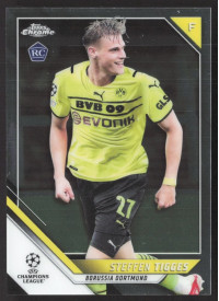 Steffen Tigges, Kartička, 2021-22 Topps Chrome UEFA Champions League, BASE
