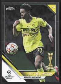 Jude Bellingham, Kartička, 2021-22 Topps Chrome UEFA Champions League, BASE
