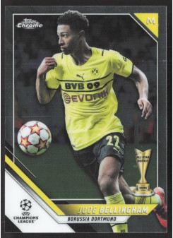Jude Bellingham, Kartička, 2021-22 Topps Chrome UEFA Champions League, BASE