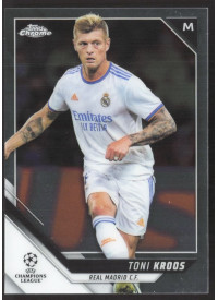 Toni Kroos, Kartička, 2021-22 Topps Chrome UEFA Champions League, BASE