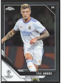 Toni Kroos, Kartička, 2021-22 Topps Chrome UEFA Champions League, BASE
