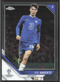 Kai Havertz, Kartička, 2021-22 Topps Chrome UEFA Champions League, BASE