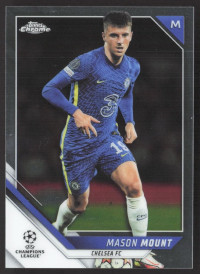 Mason Mount, Kartička, 2021-22 Topps Chrome UEFA Champions League, BASE