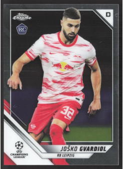 Josko Gvardiol, Kartička, 2021-22 Topps Chrome UEFA Champions League, BASE