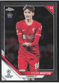 Tyler Morton, Card, 2021-22 Topps Chrome UEFA Champions League, BASE