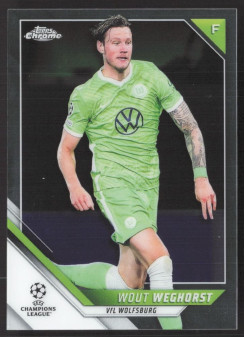 Wout Weghorst, Kartička, 2021-22 Topps Chrome UEFA Champions League, BASE