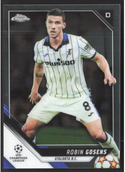 Robin Gosens, Kartička, 2021-22 Topps Chrome UEFA Champions League, BASE
