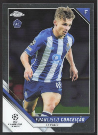 Francisco Conceicao, Kartička, 2021-22 Topps Chrome UEFA Champions League, BASE