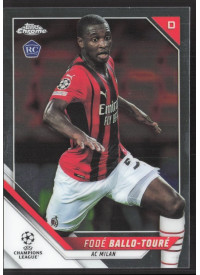 Fode Ballo-Toure, Kartička, 2021-22 Topps Chrome UEFA Champions League, BASE