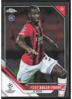 Fode Ballo-Toure, Kartička, 2021-22 Topps Chrome UEFA Champions League, BASE