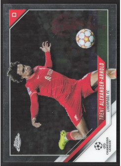 Trent Alexander-Arnold, Kartička, 2021-22 Topps Chrome UEFA Champions League, BASE