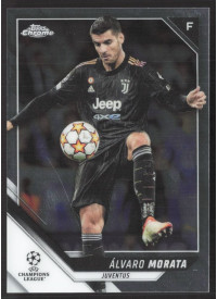 Alvaro Morata, Kartička, 2021-22 Topps Chrome UEFA Champions League, BASE