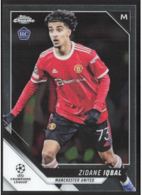 Zidane Iqbal, Kartička, 2021-22 Topps Chrome UEFA Champions League, BASE