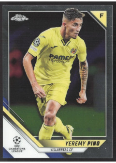 Yeremy Pino, Card, 2021-22 Topps Chrome UEFA Champions League, BASE