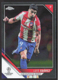 Luis Suarez, Kartička, 2021-22 Topps Chrome UEFA Champions League, BASE