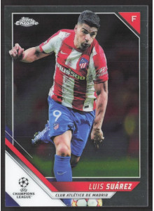 Luis Suarez, Kartička, 2021-22 Topps Chrome UEFA Champions League, BASE