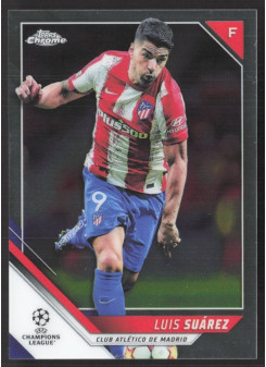 Luis Suarez, Kartička, 2021-22 Topps Chrome UEFA Champions League, BASE