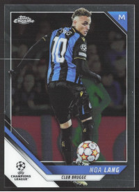Noa Lang, Kartička, 2021-22 Topps Chrome UEFA Champions League, BASE