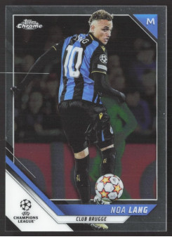 Noa Lang, Kartička, 2021-22 Topps Chrome UEFA Champions League, BASE