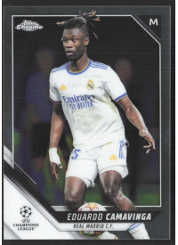 Eduardo Camavinga, Kartička, 2021-22 Topps Chrome UEFA Champions League, BASE