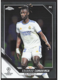 Eduardo Camavinga, Kartička, 2021-22 Topps Chrome UEFA Champions League, BASE