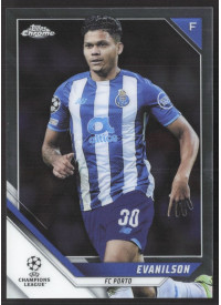 Evanilson, Kartička, 2021-22 Topps Chrome UEFA Champions League, BASE