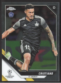 Cristiano, Kartička, 2021-22 Topps Chrome UEFA Champions League, BASE