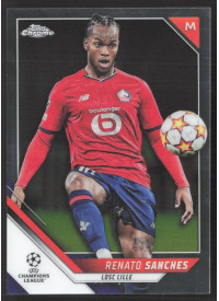 Renato Sanches, Kartička, 2021-22 Topps Chrome UEFA Champions League, BASE