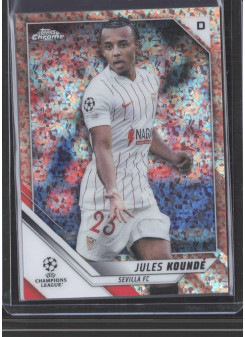 Jules Kounde, Kartička, 2021-22 Topps Chrome UEFA Champions League, LIMIT
