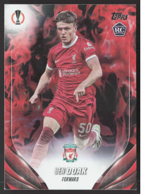 Ben Doak, Kartička, Topps UEFA Club Competitions 2023-24, Inferno  Foil