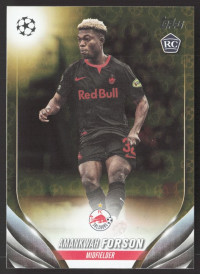 Amankwah Forson, Kartička, Topps UEFA Club Competitions 2023-24, Gold Starball Foil