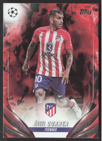 Ángel Correa, Kartička, Topps UEFA Club Competitions 2023-24, Inferno  Foil