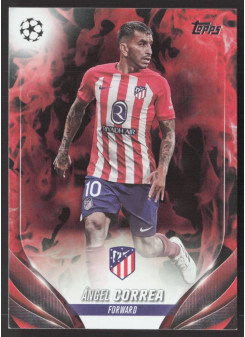 Ángel Correa, Kartička, Topps UEFA Club Competitions 2023-24, Inferno  Foil