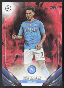 Eljif Elmas, Kartička, Topps UEFA Club Competitions 2023-24, Inferno  Foil