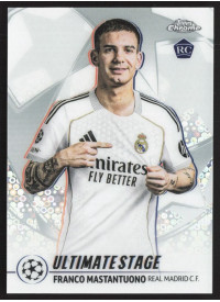 Franco Mastantuono, Kartička, 2025-26 Topps UEFA Club Competitions, INSERT