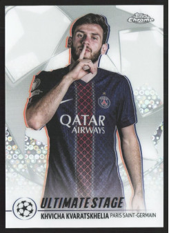 Khvicha Kvaratskhelia, Kartička, 2025-26 Topps UEFA Club Competitions, INSERT