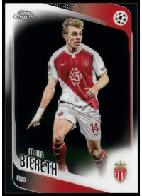 Mika Biereth, Kartička, 2025-26 Topps Chrome UEFA Club Competitions, BASE