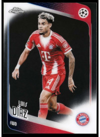 Luis Díaz, Kartička, 2025-26 Topps Chrome UEFA Club Competitions, BASE