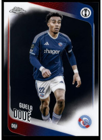 Guela Doué, Kartička, 2025-26 Topps Chrome UEFA Club Competitions, BASE