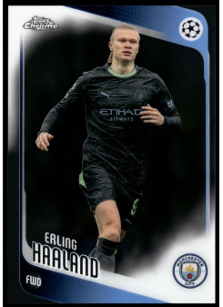 Erling Haaland, Card, 2025-26 Topps Chrome UEFA Club Competitions, BASE