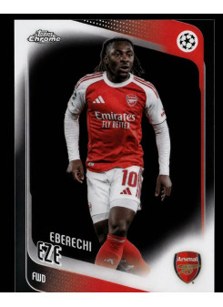 Eberechi Eze, Kartička, 2025-26 Topps Chrome UEFA Club Competitions, BASE