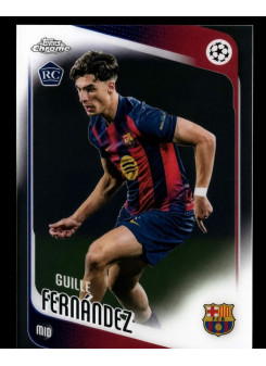 Guille Fernández, Card, 2025-26 Topps Chrome UEFA Club Competitions, BASE