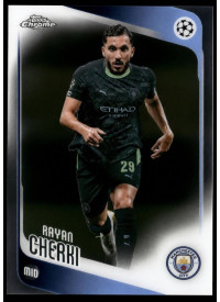 Rayan Cherki, Kartička, 2025-26 Topps Chrome UEFA Club Competitions, BASE