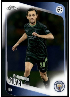 Bernardo Silva, Card, 2025-26 Topps Chrome UEFA Club Competitions, BASE