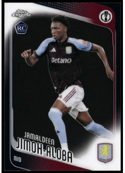 Jamaldeen Jimoh-Aloba, Kartička, 2025-26 Topps Chrome UEFA Club Competitions, BASE